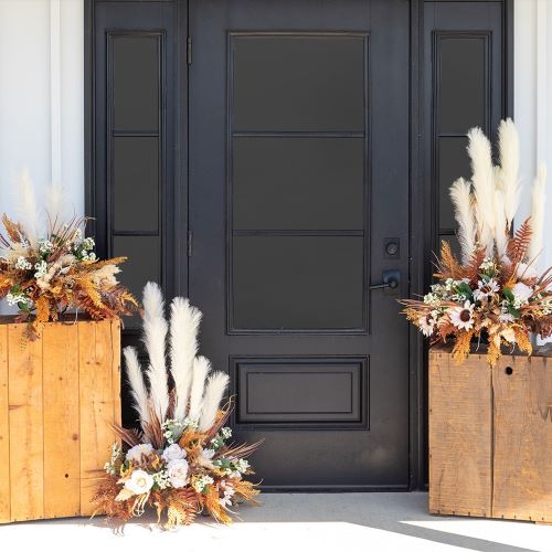 by_sunflower-pampas-fern-rose